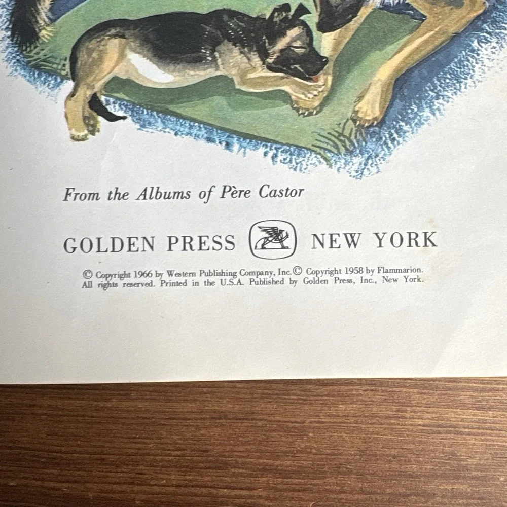 Vintage Golden Read It Yourself Books Lot My Very Own Puppy Animals Summer